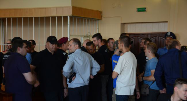 , Активісти не дали вийти на волю підозрюваному у вбивстві Василя Сергієнка, Надросся Online