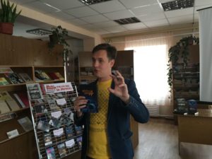 , Письменник Макс Кідрук розповів корсунцям, що таке технотрилер і чим Україна краща за Швецію, Надросся Online