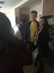 , Письменник Макс Кідрук розповів корсунцям, що таке технотрилер і чим Україна краща за Швецію, Надросся Online
