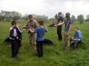 , Справжні чоловіки: школярі із Квіток пройшли триденний вишкіл, Надросся Online