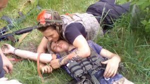, Справжні чоловіки: школярі із Квіток пройшли триденний вишкіл, Надросся Online