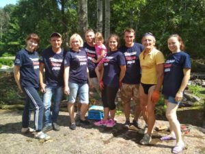 , Як корсунці власноруч облаштовують місця відпочинку біля води, Надросся Online