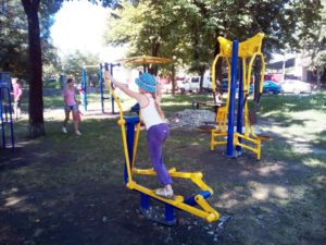 , Майданчик із тренажерами у сквері Шевченка планують дооблаштувати, Надросся Online