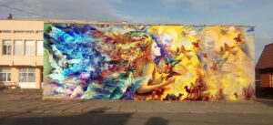 , Художник-стінописець Микола Брик:  «Моя мрія – забрати сірість із міста», Надросся Online